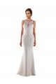Mermaid Sweetheart Lace & Stretch Crepe Sweep Train Ivory Modern Wedding Dress Barrie