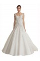 Mermaid Off the Shoulder Tulle & Lace Sweep Train Ivory Wedding Dress Barrie
