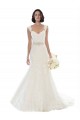 Mermaid Off the Shoulder Lace Chapel Train White Beach Wedding Dress Barrie