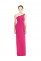 Sheath One Shoulder Soft Chiffon Long Azalea Bridesmaid Dress Barrie