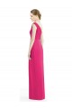Sheath One Shoulder Soft Chiffon Long Azalea Bridesmaid Dress Barrie