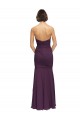 Mermaid Sweetheart Soft Chiffon Long Grape Bridesmaid Dress Barrie