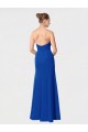 Mermaid Sweetheart Soft Chiffon Long Burgundy Bridesmaid Dress Barrie