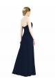 A-Line Sweetheart Soft Chiffon Long Smoke Green Bridesmaid Dress Barrie