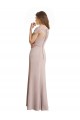 Mermaid High Neck Soft Chiffon & Lace Long Formal Dress / Bridesmaid Dress Barrie