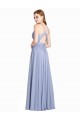 A-Line Sweetheart Chiffon & Lace Long Bridesmaid Dress / Evening Dress Barrie