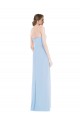 A-Line Sweetheart Soft Chiffon Long Light Sky Blue Formal Dress / Bridesmaid Dress Barrie