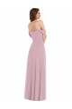 A-Line Sweetheart Soft Chiffon Long Primrose Black Tie Evening Gown / Bridesmaid Dress Barrie