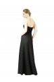 Sheath Sweetheart Lace Long Slate Grey Bridesmaid Dress Barrie