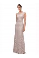 Mermaid Scoop Neck Lace Long Prom Dress / Bridesmaid Dress Barrie
