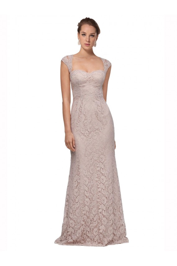 Mermaid Sweetheart Lace Long Bridesmaid Dress / Formal Dress Barrie