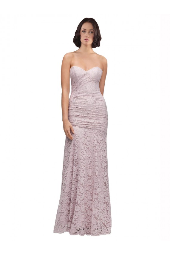 Mermaid Sweetheart Lace Long Prom Dress / Bridesmaid Dress Barrie