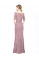 Mermaid Off the Shoulder Lace Long Prom Dress / Bridesmaid Dress Barrie
