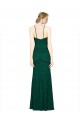 Mermaid High Neck Lace Long Dark Green Prom Dress / Bridesmaid Dress Barrie