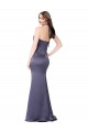 Mermaid Halter Neck Silk like Satin Long Dusk Formal Evening Gown / Prom Dress / Bridesmaid Dress Barrie