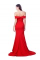 Mermaid Sweetheart Stretch Crepe Long Red Bridesmaid Dress / Evening Dress Barrie