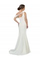 Sheath One Shoulder Stretch Crepe Sweep Train Ivory Formal Evening Gown / Prom Dress / Bridesmaid Dress Barrie