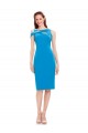 Mermaid Stretch Crepe Cocktail Length Formal Evening Gown / Prom Dress / Bridesmaid Dress Barrie