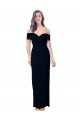 Mermaid Sweetheart Stretch Crepe Long Black Formal Dress / Bridesmaid Dress Barrie
