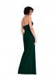 Sheath Strapless Stretch Crepe Long Midnight Green Formal Evening Gown / Prom Dress / Bridesmaid Dress Barrie