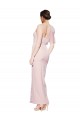 Sheath Sweetheart Stretch Crepe Long Pink Formal Evening Gown / Prom Dress / Bridesmaid Dress Barrie