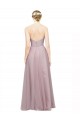 A-Line Sweetheart Tulle & Lace Long Light Lilac Bridesmaid Dress / Evening Dress Barrie