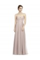 A-Line Sweetheart Tulle Long Vintage Rose Formal Dress / Bridesmaid Dress Barrie