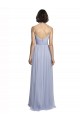 A-Line Sweetheart Tulle Long Lilac Bridesmaid Dress Barrie