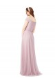 A-Line Off the Shoulder Tulle Long Bridesmaid Dress / Evening Dress Barrie
